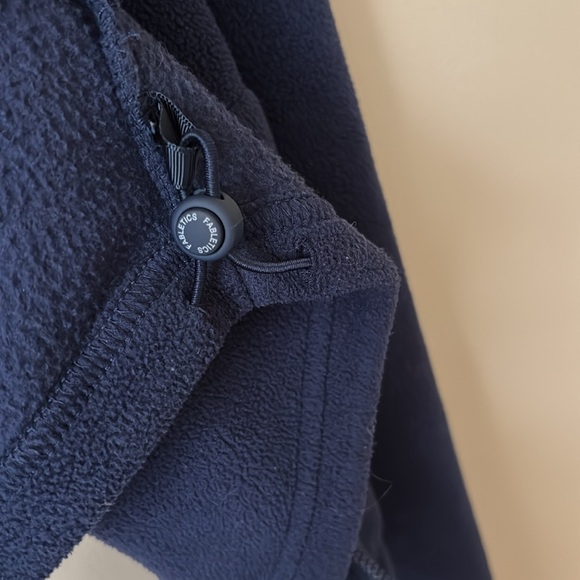 Fabletics Fleece Women's blue navy bomber fleece cardigan jacket. Size XL. - Picture 13 of 13
